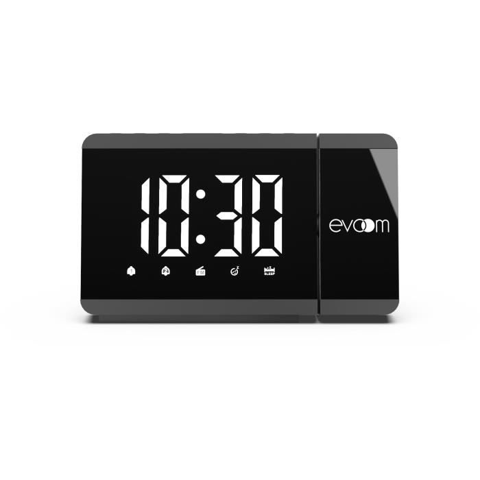 EVOOM Réveil projecteur