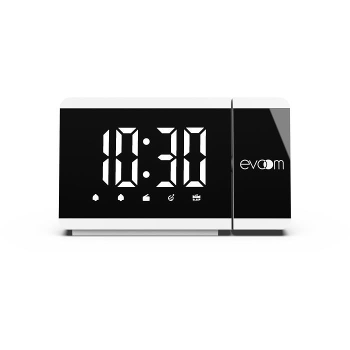 EVOOM Réveil projecteur