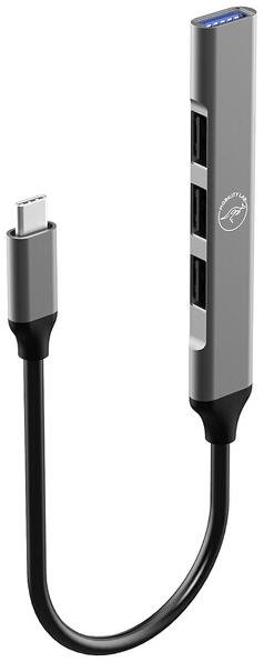 Mobility Lab Hub USB-C ULTRA SLIM 4 PORTS DONT 3 USB-A 2.0 ET 1 USB-A 3.0 - Connectez facilement jusqu'à 4 périphériques USB à votre PC avec ce hub compact et léger de Mobility Lab. Transfert de données rapide, plug and play, compatible avec macOS et Wind