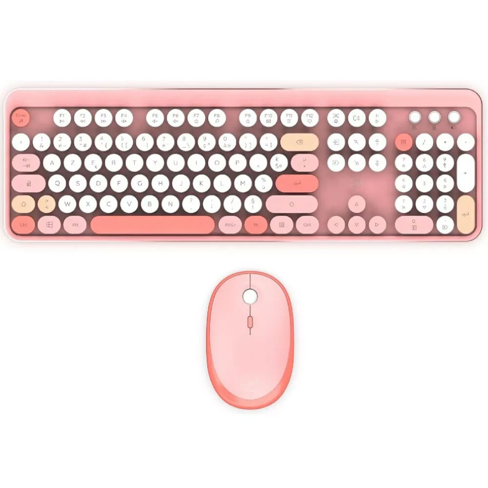 Mobility Lab Mobility Lab Pack 2en1 (Clavier/Souris) sans fil Pure Color (Rose)