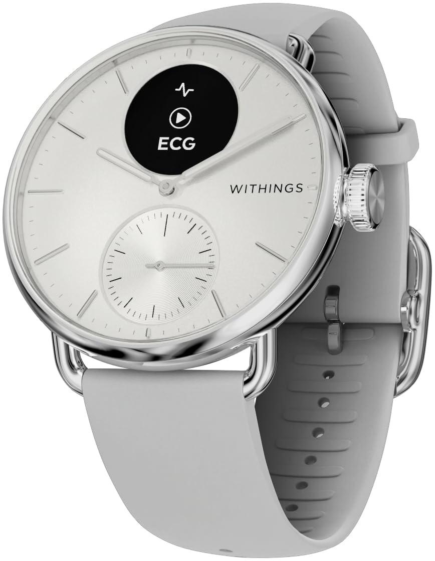 Withings montre sante scanwatch 2 - 38mm blanche