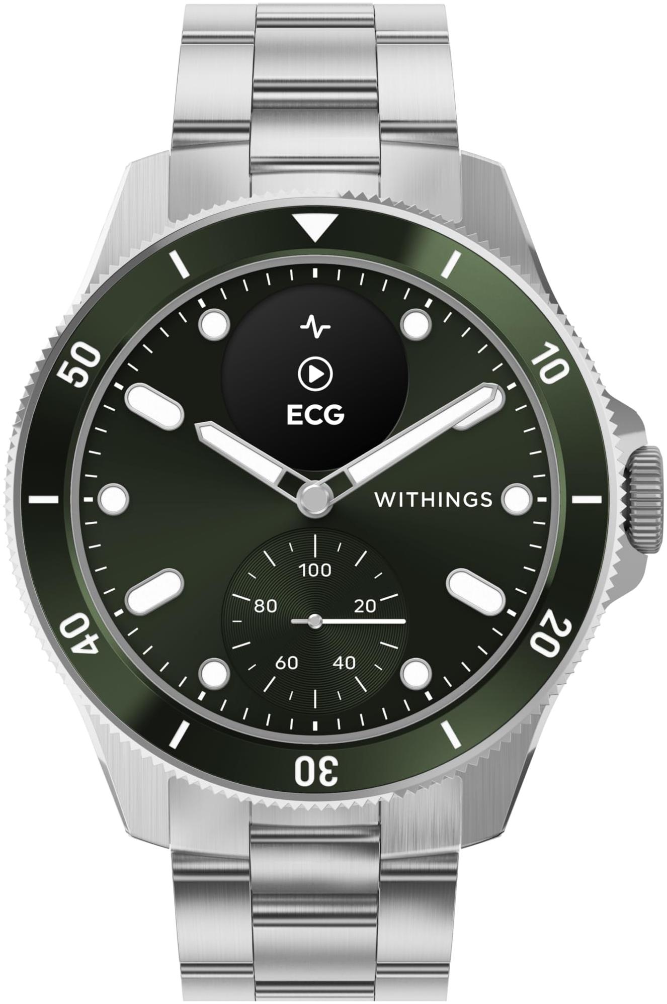 Withings montre sport scanwatch nova verte