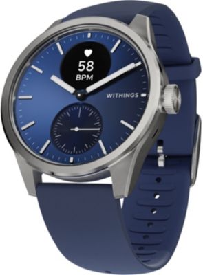 Withings Montre santé Scanwatch 2 Blue Silver 42mm