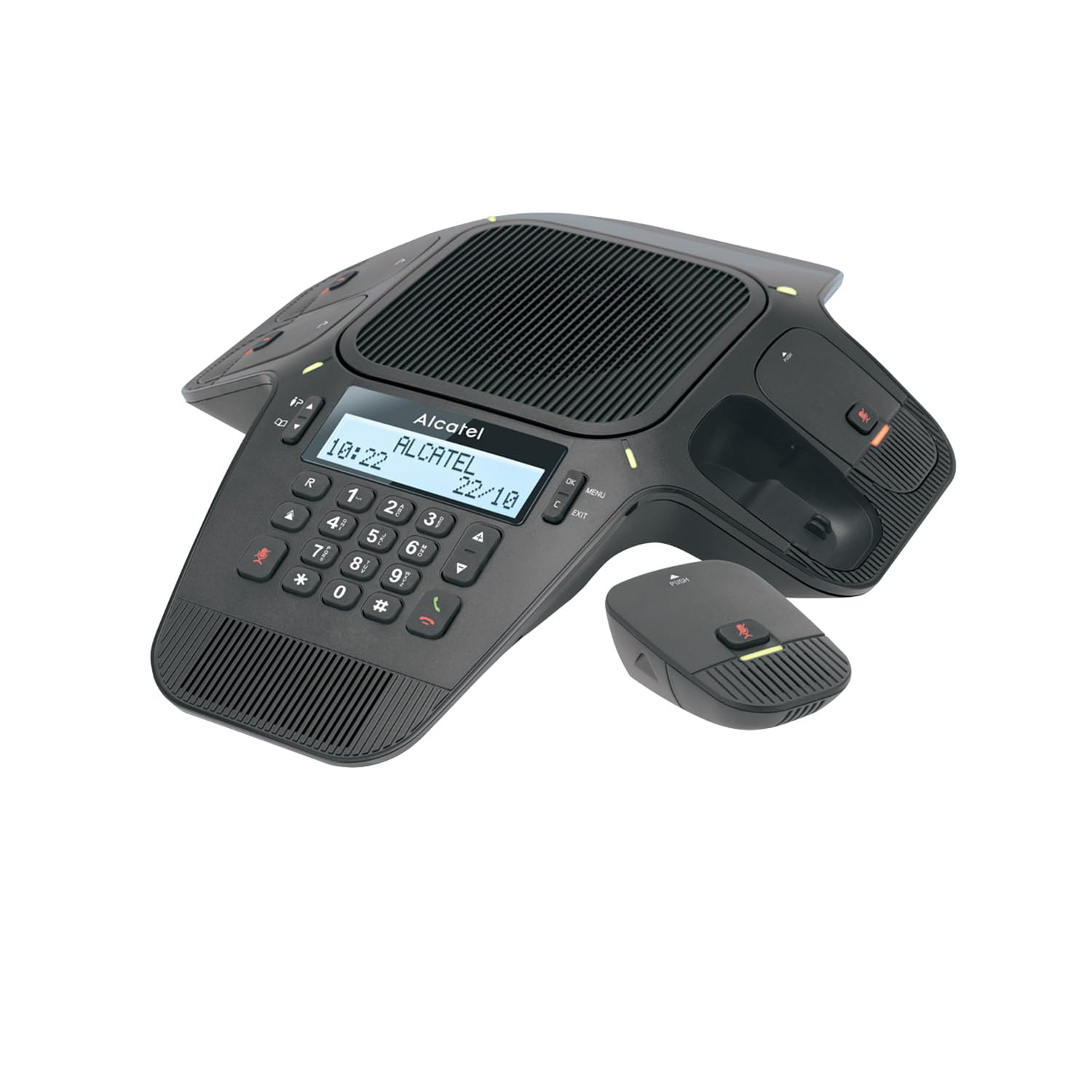 Alcatel Conference 1800 Téléphone DECT Identification de l'appelant Noir
