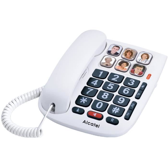 Alcatel Téléphone filaire senior Alcatel TMax 10