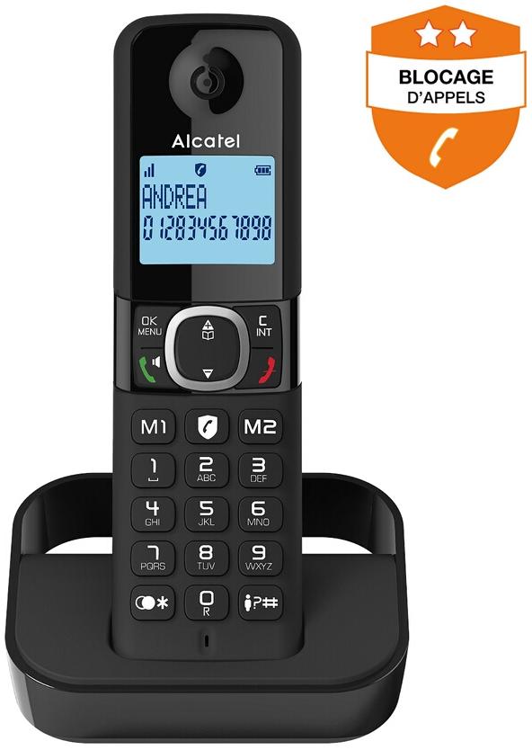 Alcatel F 860 SOLO NOIR