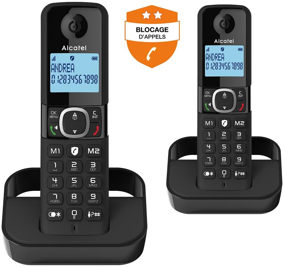 ALCATEL-LUCENT ENTERPRISE F 860 DUO NOIR