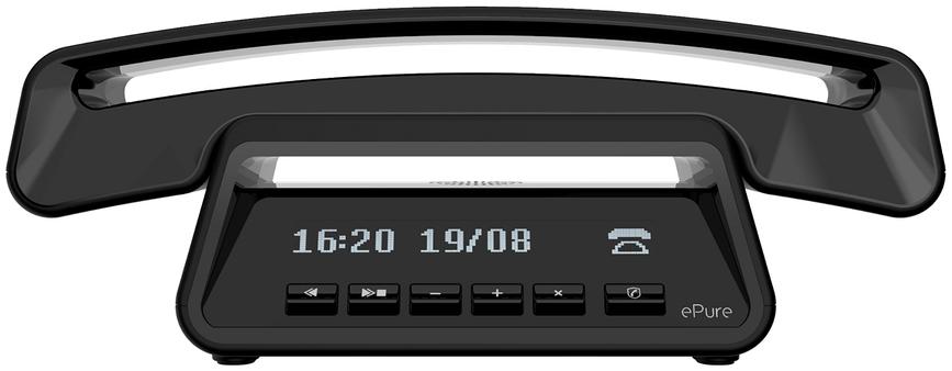 Alcatel EPURE PREMIUM NOIR avec répondeur et fonction blocage appels publicitaires