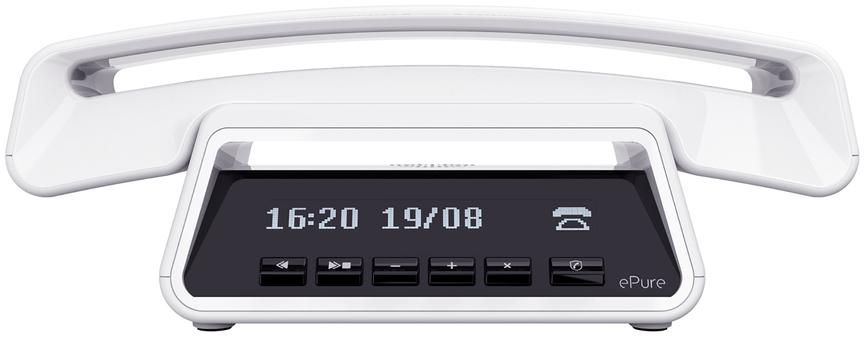 Alcatel EPURE PREMIUM BLANC avec répondeur et fonction blocage appels publicitaires