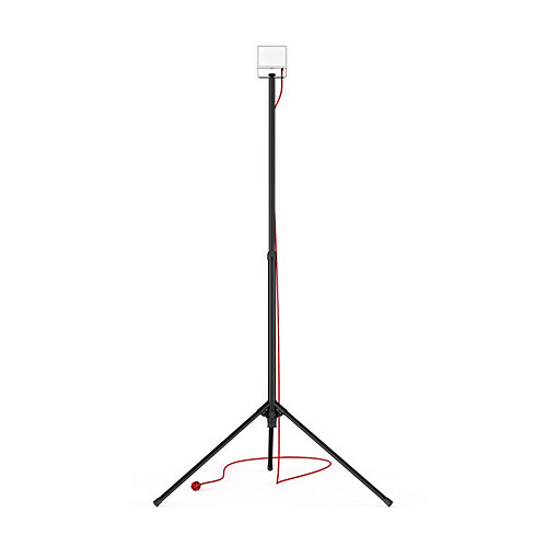 Xanlite - Projecteur de chantier secteur 230 V Trépied 1 tête 20W 1600 LM 6500 K Projection 40 M IP 44 - PR20WT