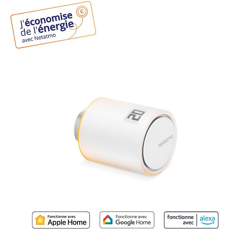 Netatmo tete thermostatique connectee connectee additionnelle pour radiateur