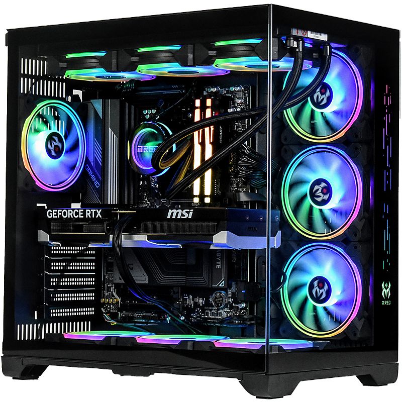 M.RED pc gamer geforce rtx 5080 r7 32go 2to