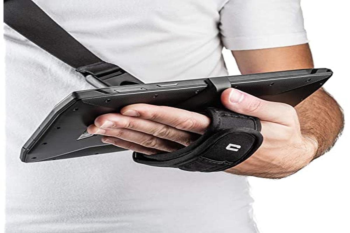 Crosscall Bandoulière et poignée rotative pour tablettes X-STRAP