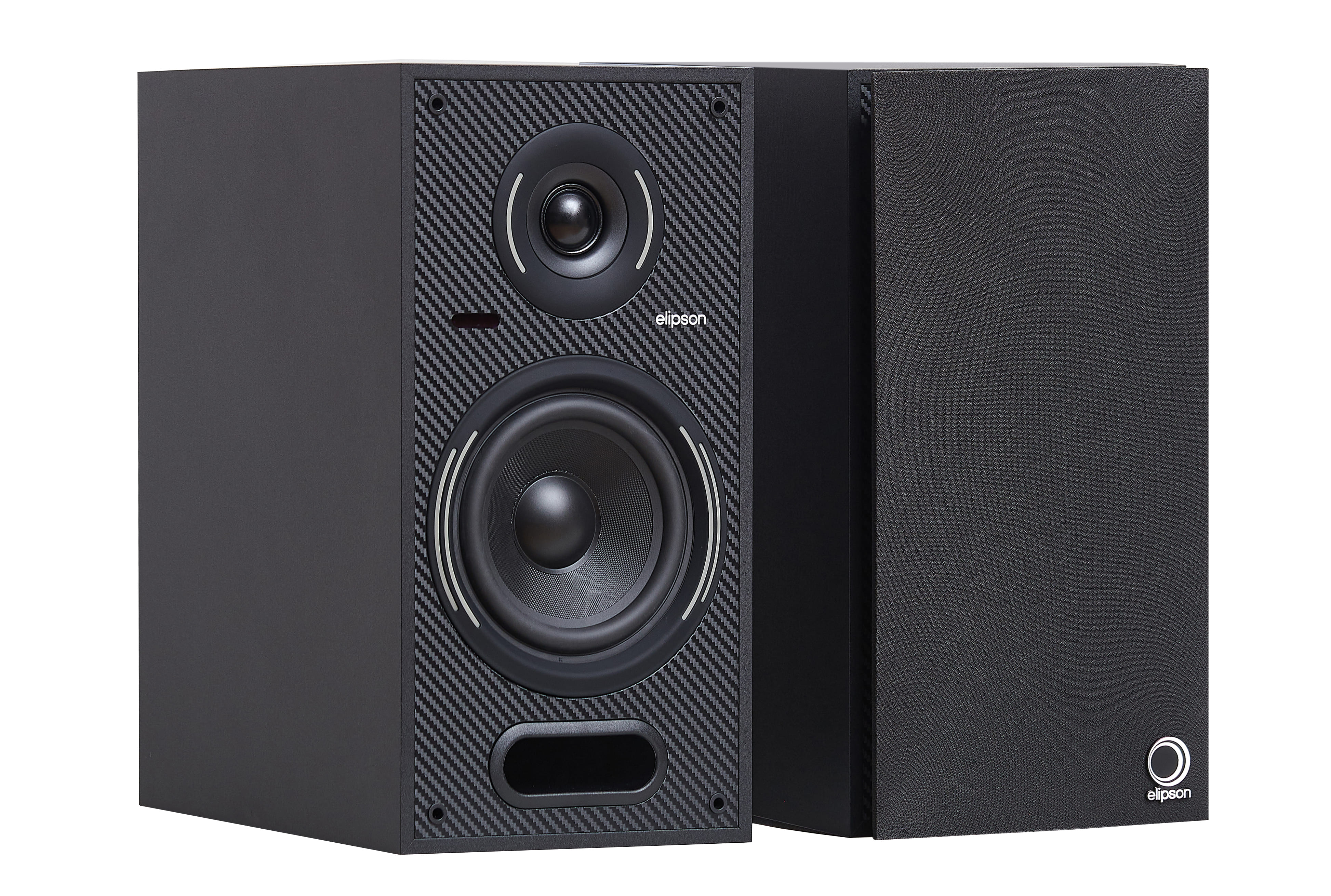 Elipson Horus 6B Active BT Phono Noir Carbone (la paire)