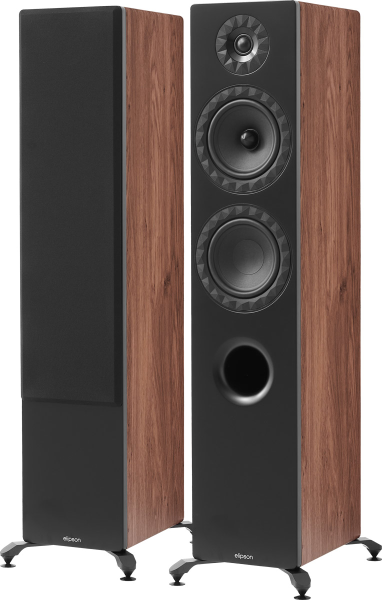 Elipson Prestige Facet II 14F Noyer et Noir Mat