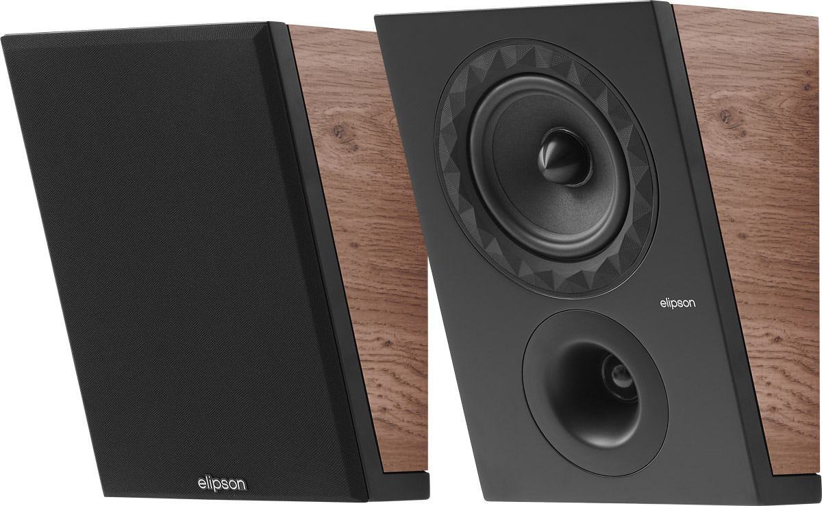 Elipson Prestige Facet II 6 ATM Noyer et Noir Mat