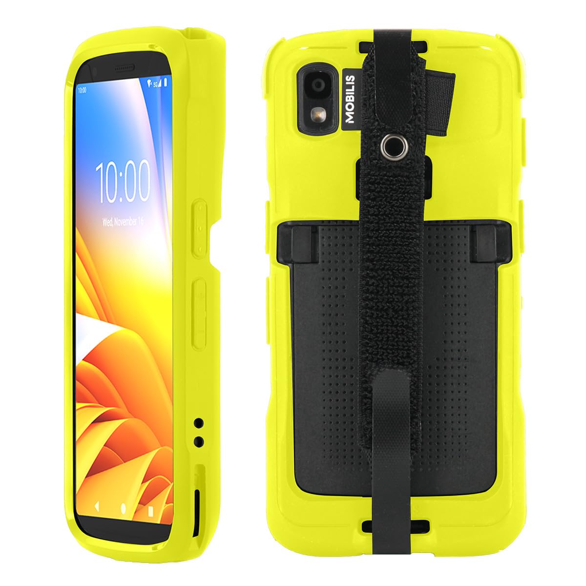 Mobilis PROTECH Case+Handstrap Zebra TC22/27 Safety yell sof