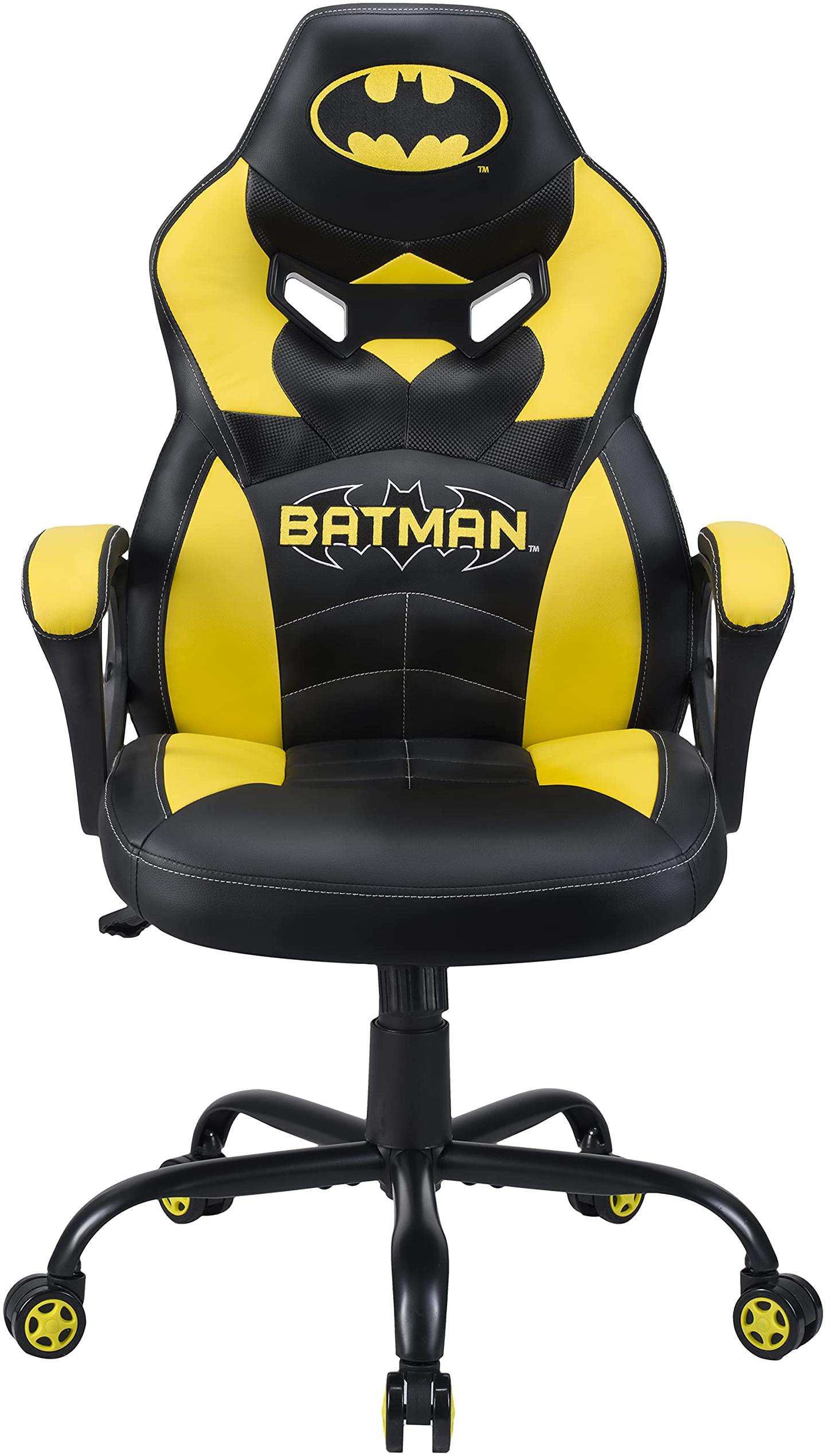 Subsonic Fauteuil Gamer Batman Junior (Noir/Jaune)