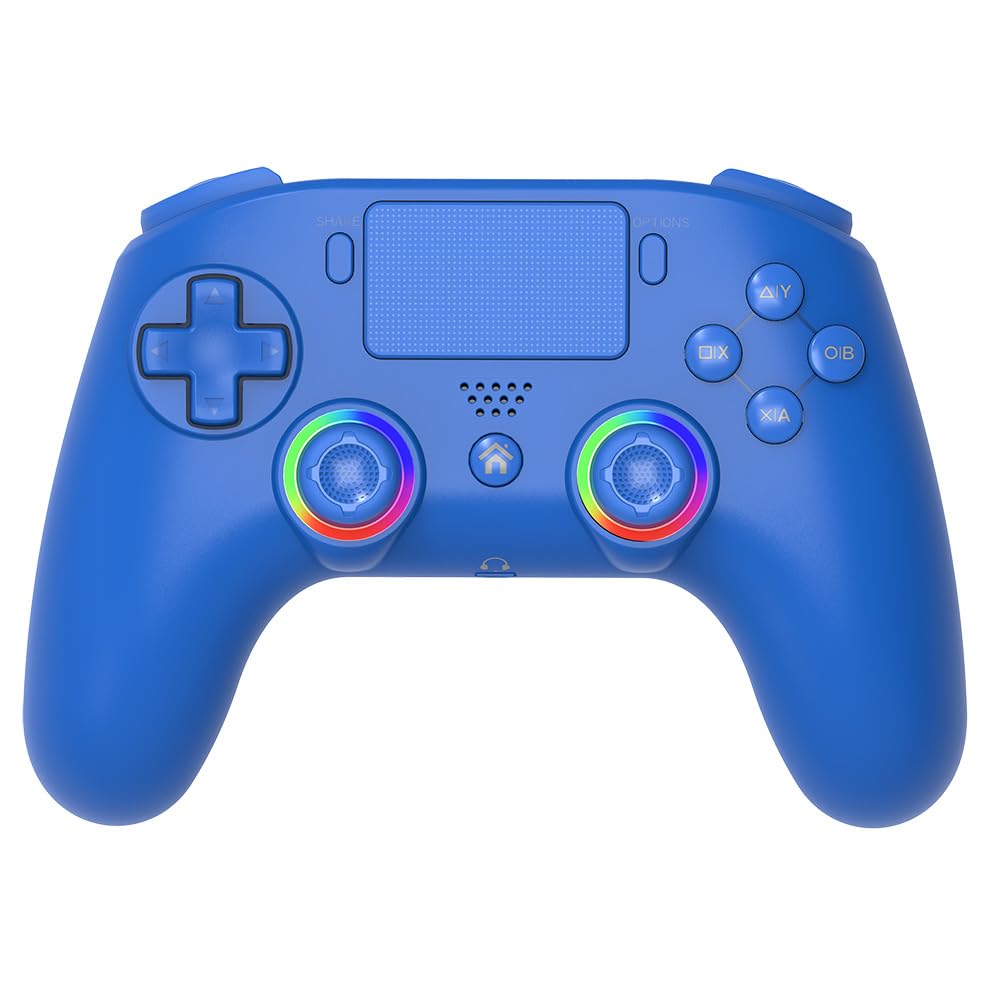 Subsonic Manette sans fil pour PS4 et PC Bleu