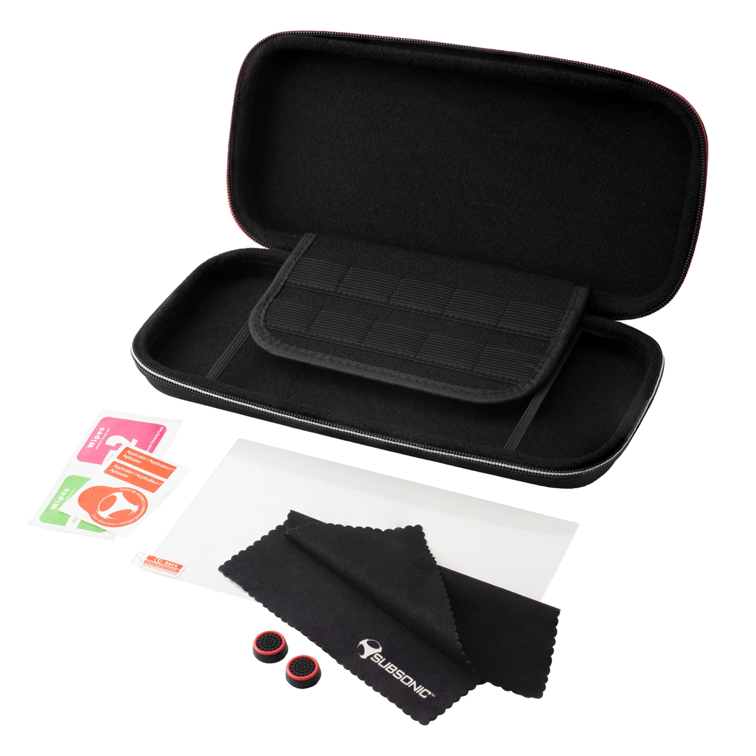 Subsonic Pack 5 en 1 Noir pour Nintendo Switch 2