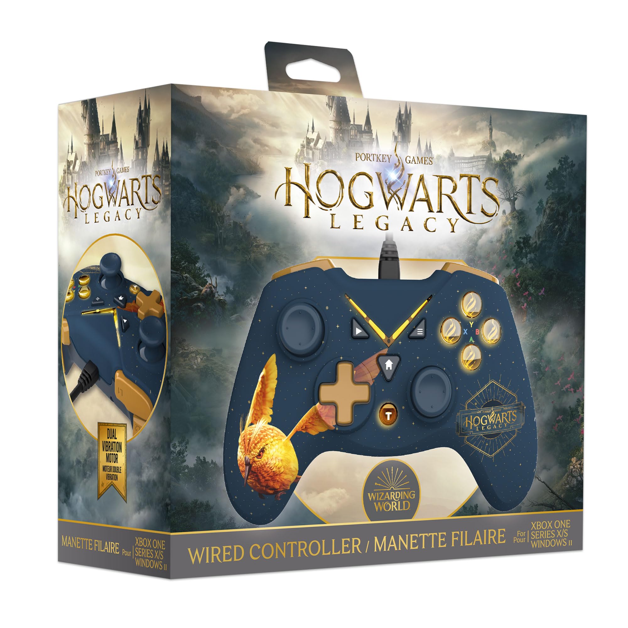 Freaks and Geeks Manette de jeu Harry Potter (Noir)