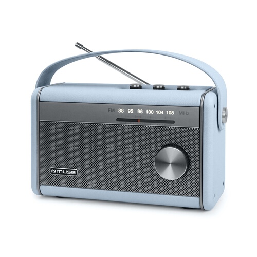 Muse portable Bluetooth M-098 VB FM Bleu