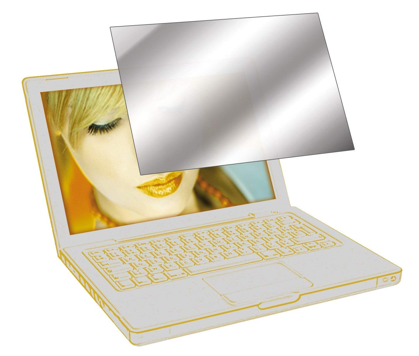 URBAN FACTORY Secret Screen Protection pour MacbookPro 15inch