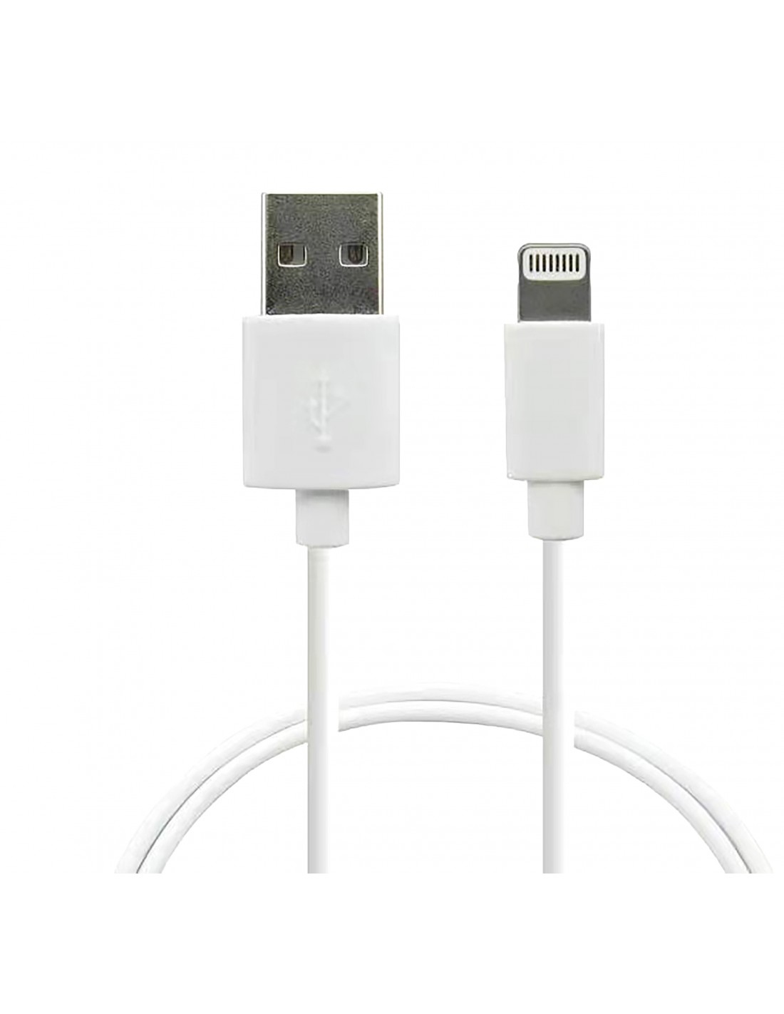 URBAN FACTORY USB-A TO LIGHTNING MFI WHITE