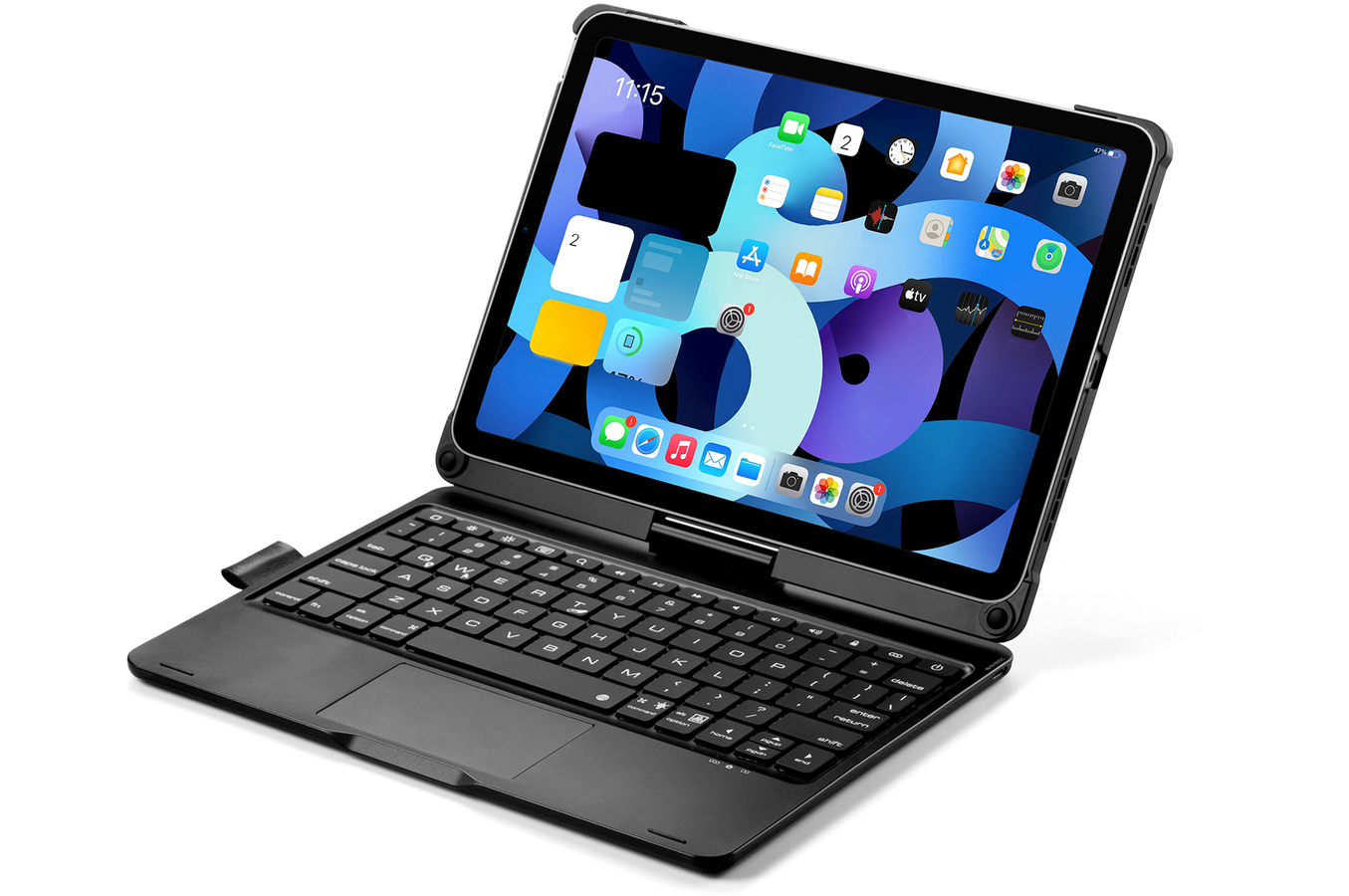 URBAN FACTORY LUMEE: ETUI DE PROTECTION RENFORCE AVEC CLAVIER BLUETOOTH POUR IPAD PRO 11'' (GEN 3)/ IPAD AIR 4