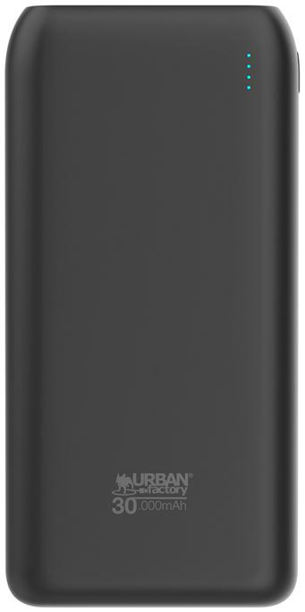 URBAN FACTORY 30000 mAh USB-C/USB-A Noir