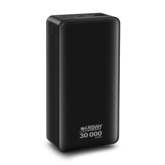 URBAN FACTORY JUICEE Max USB-C In and Out / USB-A Powerbank 30.000mAh