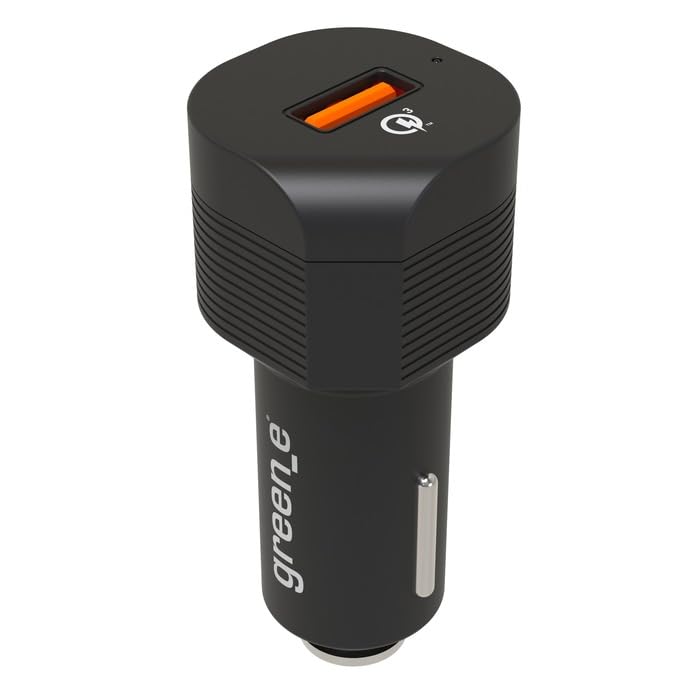Green-e Chargeur voiture quickcharge 18W 1USB
