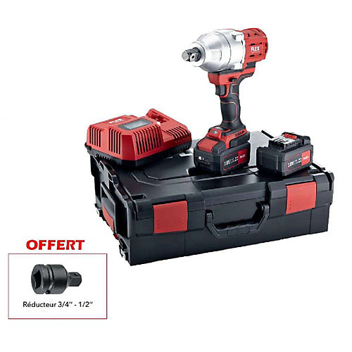 FLEX cle a choc flex avec batterie 18.0 V 5 Ah