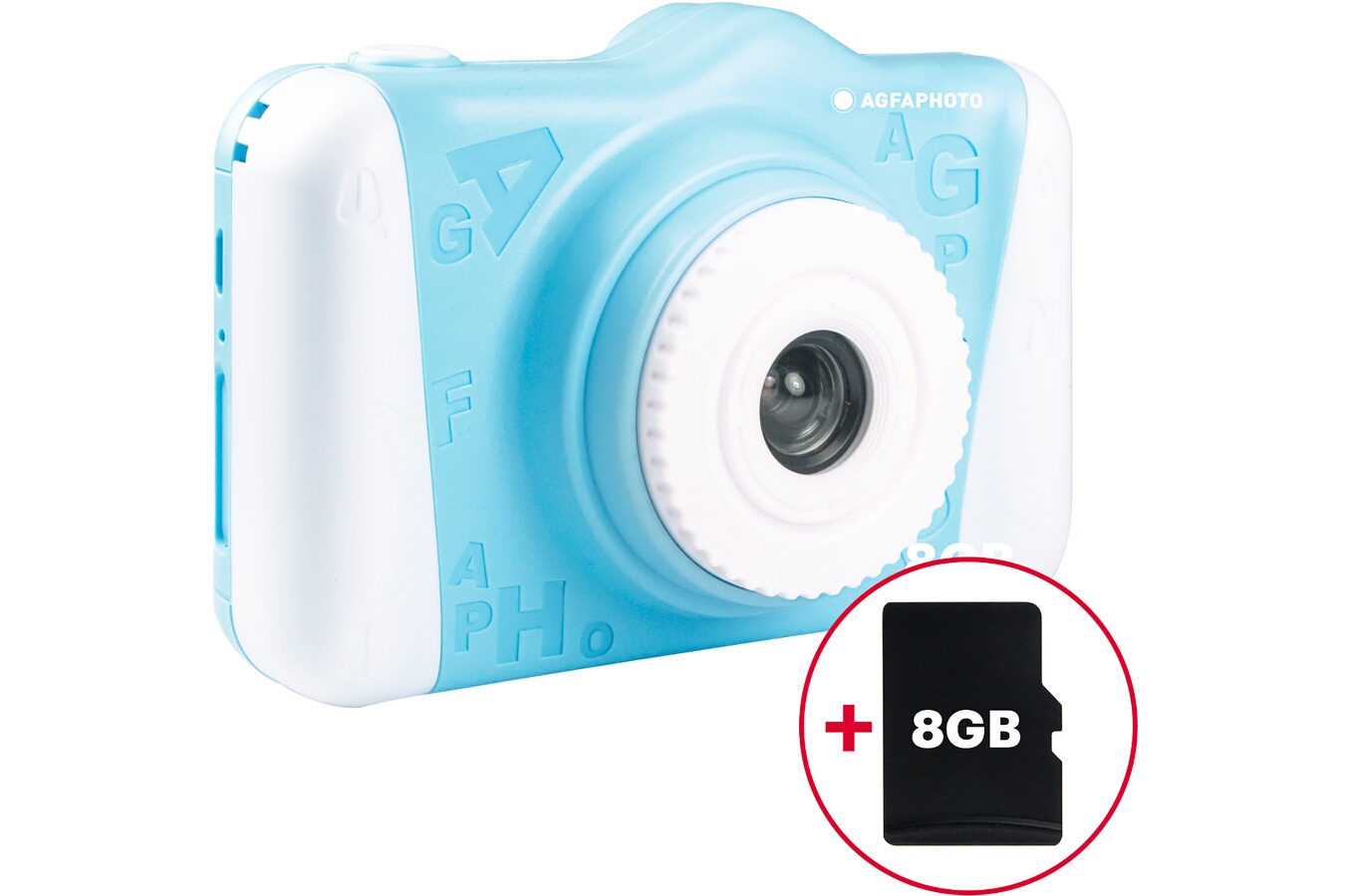 Agfaphoto Nom : Realikids Cam 2 Bleu avec carte mémoire 8Gb inclus