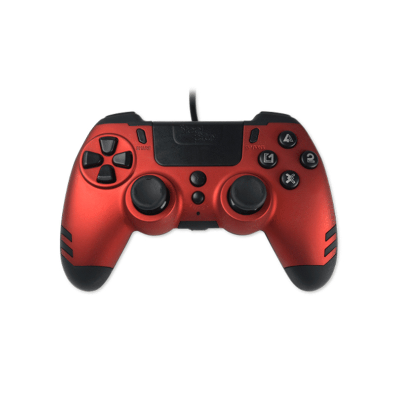 Steelplay Slim Pack Wired Controller Ruby Red Multi