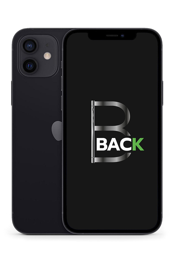 Bback iPhone 12 64Go Noir 5G Reconditionné Grade B