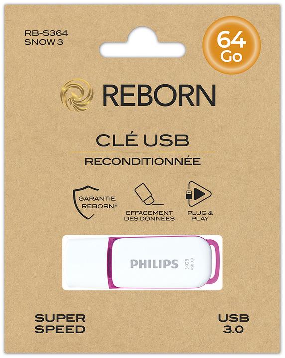 Reborn CLE USB 3.0 Reconditionne 64GO