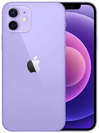 Reborn iPhone 12 6,1'' 5G 64Go Double SIM Violet Reconditionne Grade A