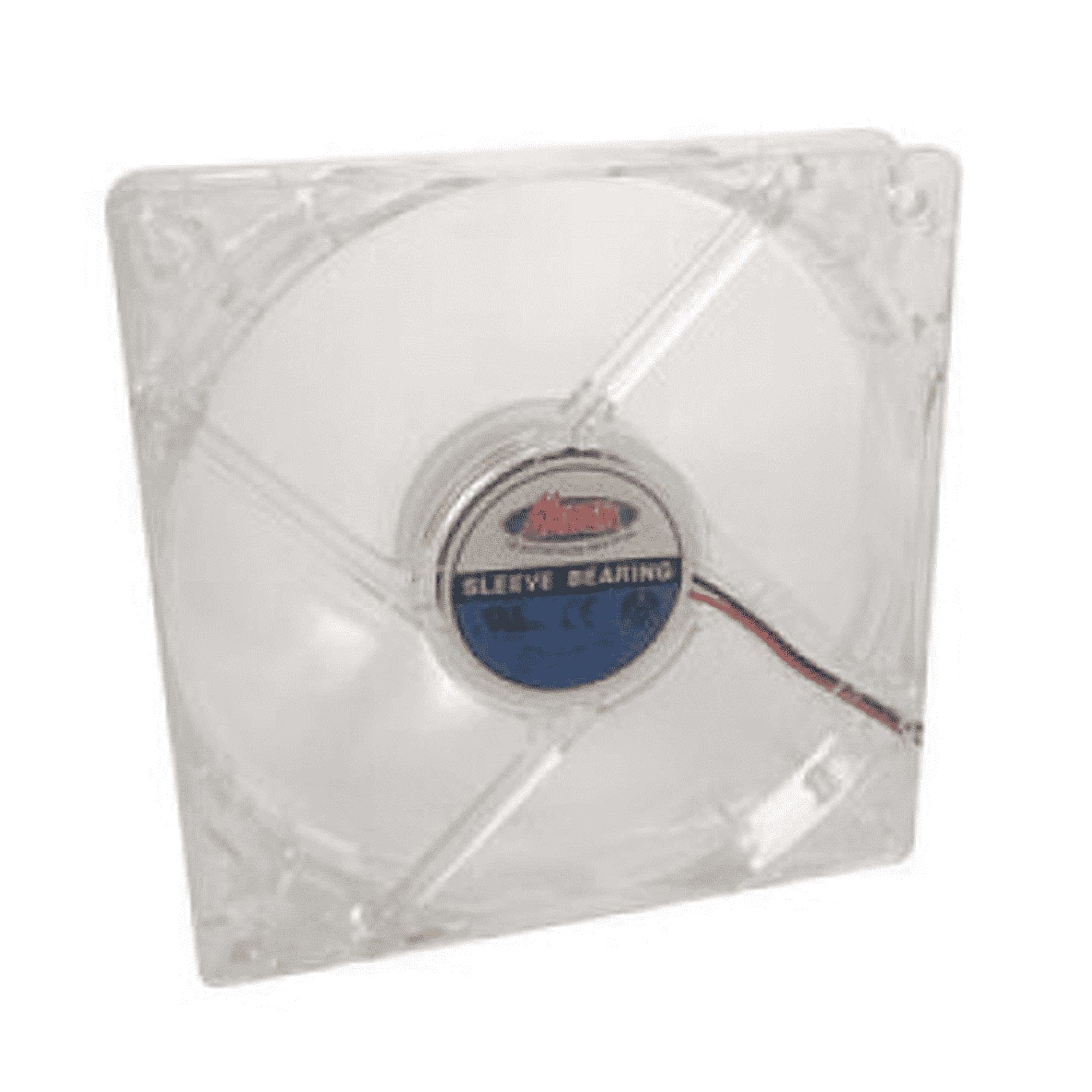 HEDEN Ventilateur de 8CM transparent pour bo tier PC