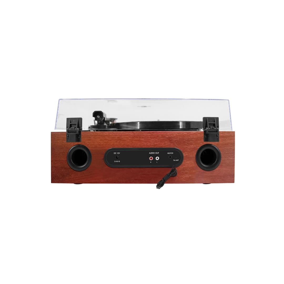 Halterrego Platine vinyle Halterrego ALL-in-one avec 2 HP intégrés / couvercle, RMS 2* 8W,