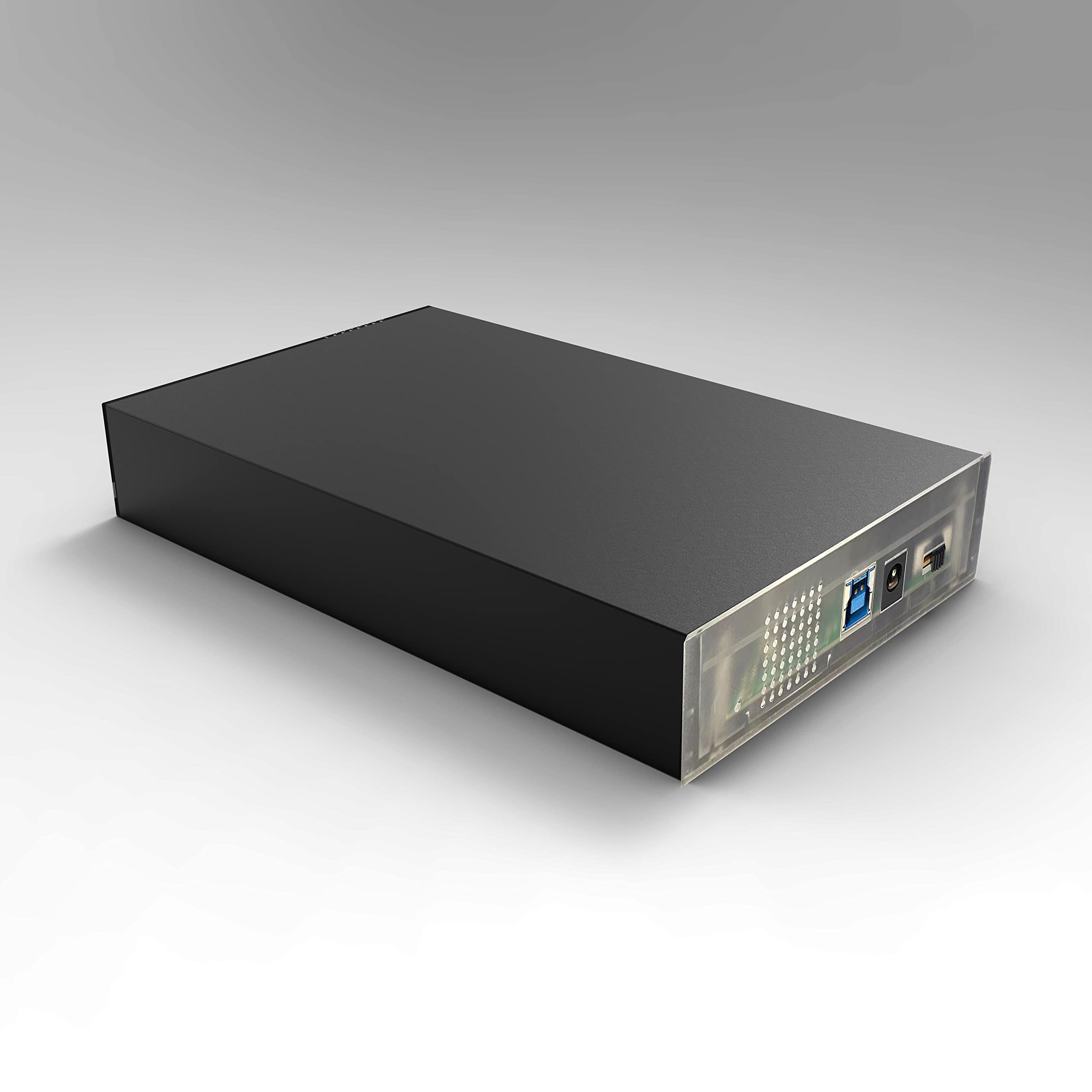 HEDEN Boitier externe 3.5 pour 3.5 HDD/SATA jusqu'à 16 To, USB3.0