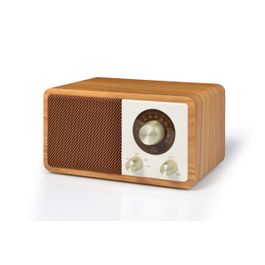 Halterrego Enceinte Bluetooth Halterrego avec charge induction Qi 15W. BT V5.0, RMS 10W, FM