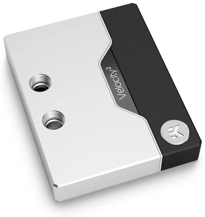 EK Water Blocks EK-Quantum Velocity² D-RGB - AM4 Nickel + Satin Titanium