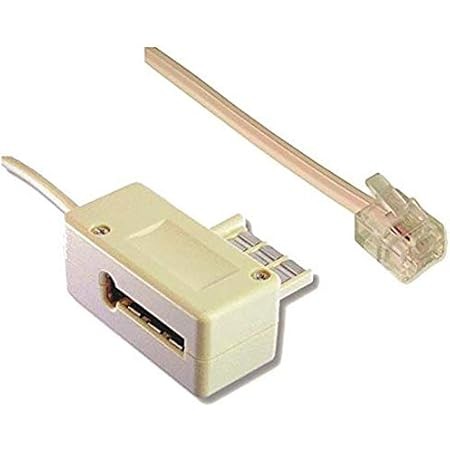 Dacomex Cordon téléphone sans fil DECT casque PLT QD-Jack 2,5 mm