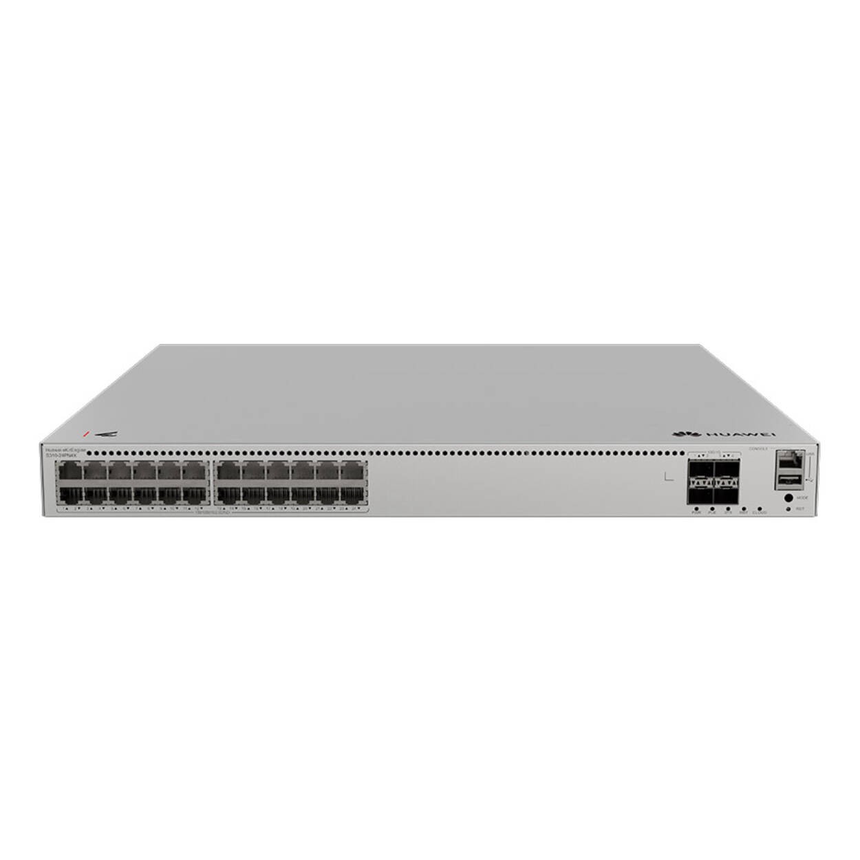 Huawei HUAWEI S310-24PN4X 24x10/100/1000/2.5GBASE-T ports 400W PoE+ 4x10GE SFP+ ports built-in AC power eKit