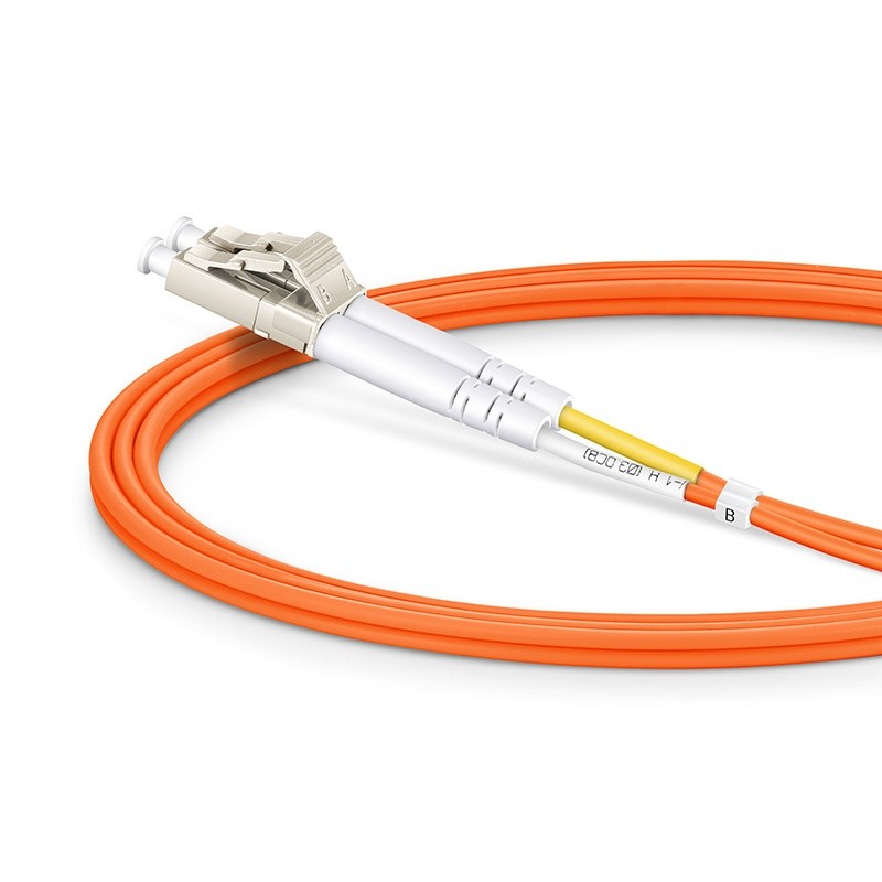 ekivalan Jarretière zip 2,0mm OM1 62,5/125 LCPC/LCPC LSZH orange 1m
