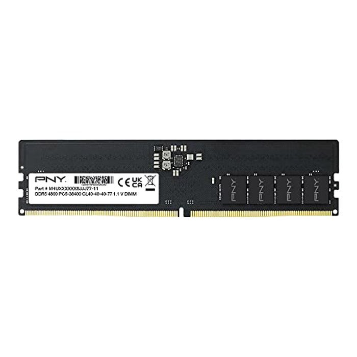 PNY Barrette mÃ©moire 16Go SODIMM DDR5  Performance 4800MHz (Noir)
