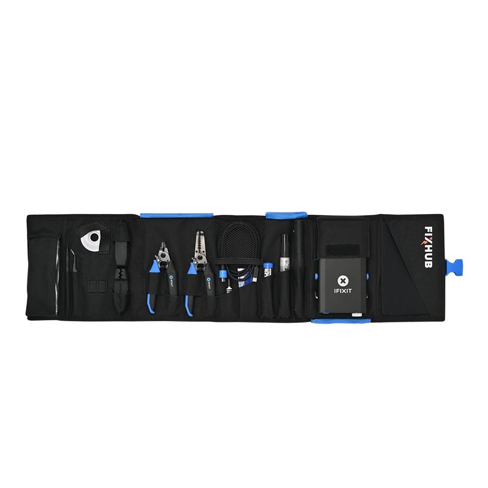 iFixit Fixhub Power Series LÃ¶t-Werkzeugset (schwarz/blau