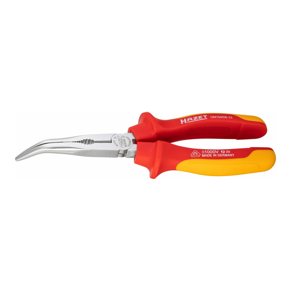 Hazet Pince demi-ronde avec isolation de protection 1841BVDE-33