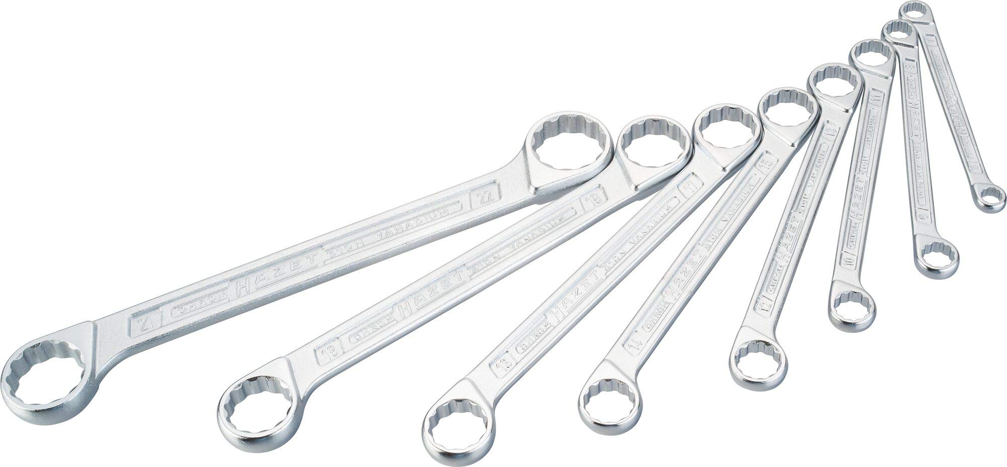 Hazet Doppel-Ringschlüssel-Satz 610N/8